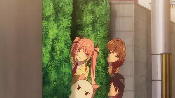 「冬アニメ「真夜中ハートチューン」有栖を尾行してカフェに入った部員たちが目にしたのは…？第3話先行カット」の画像