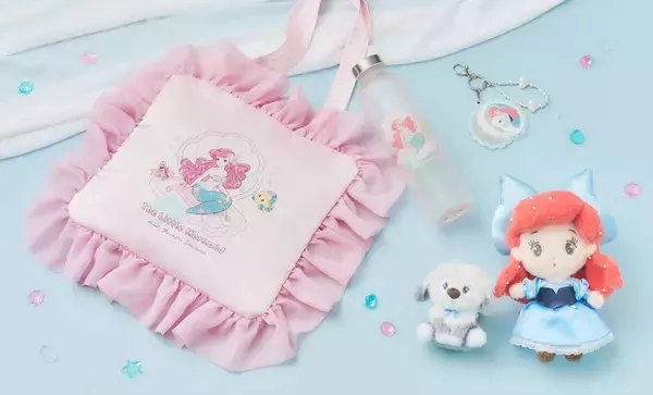 「「ディズニー」キラふわなアリエルやフランダーがかわいすぎる♪ 人気イラストレーター・mikkoとのコラボコレクション発売」の画像