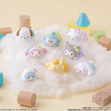 「「サンリオ」キティやポムポムプリン、シナモンたちがベビーverでやわらかソフビ化♪食玩「もっちりころりん♪」登場」の画像1