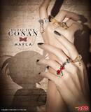 「「名探偵コナン」新一＆蘭、平次＆和葉をリングで…♪ 怪盗キッドの“1412”も存在感抜群◎ 「MAYLA」リングセット登場」の画像1