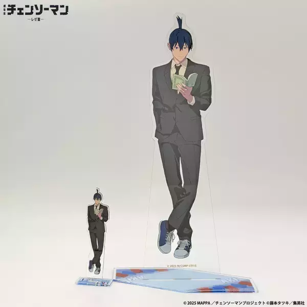 「「チェンソーマン レゼ篇」約40cmのデンジやレゼを飾れる♪ 圧倒的大きさのアクリルスタンドが予約受付中【3月1日まで】」の画像