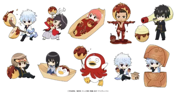 「銀魂」×銀だこコラボが決定！限定メニューやコラボグッズなど万事屋や真選組の面々の特典も登場