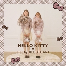 ハローキティのチェック柄が大人可愛い♪ 秋にぴったりな「JILL by JILL STUART」コラボコレクションが登場