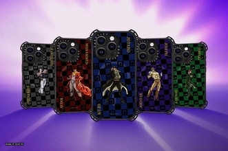 「ジョジョ スターダストクルセイダース」“CASETiFY”と初コラボ！“擬音”が散りばめられたスマホケースやテックアクセサリー登場