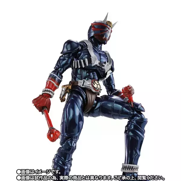 「「仮面ライダー響鬼 20th Anniversary Ver.」が登場！「音撃棒・烈火」の華やかな炎のエフェクトパーツが映えるポージングを楽しもう」の画像