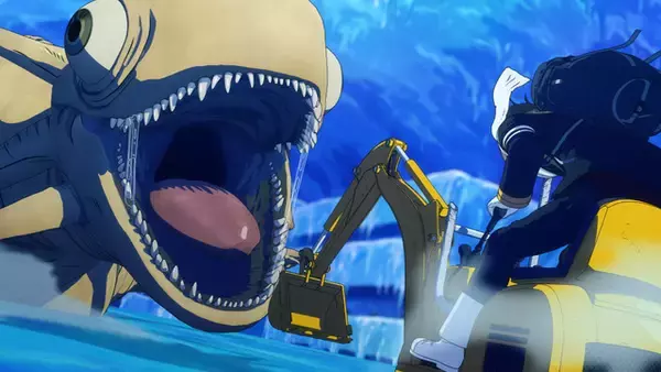 「春アニメ「スノウボールアース」雪と氷に覆われた地球で、鉄男は生き残りの人類と出会い…？第2話先行カット」の画像