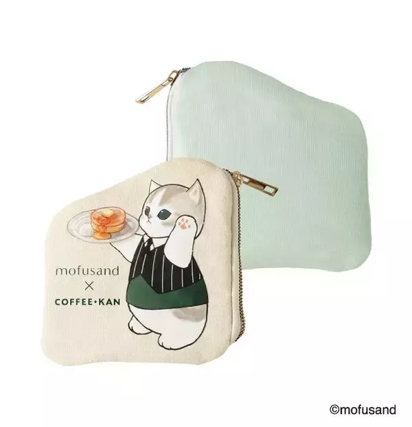 「「mofusand」にゃんこの夏っぽ爽やかアイテムが限定販売☆「珈琲館」と初コラボ♪」の画像