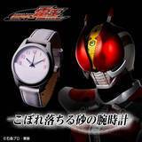 「「仮面ライダー電王 こぼれ落ちる砂の腕時計」が予約受付中♪文字盤のおよそ半分が白い砂で覆われ、暗闇では砂の奥からライダーズクレストが浮かび上がる！」の画像1