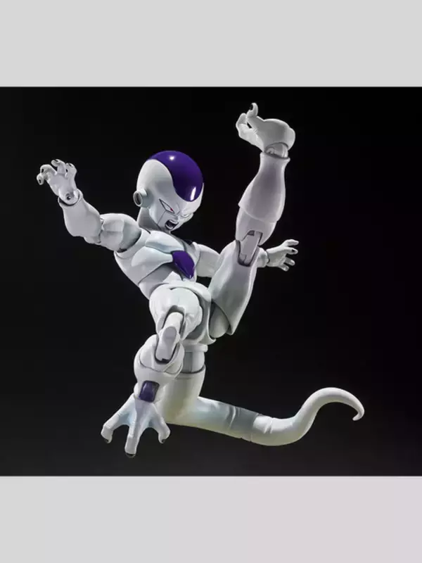 「「ドラゴンボールZ」フリーザ 第四形態が可動フィギュアに！表情パーツを変えて劇中の激闘も再現できる、美麗造形に注目！」の画像