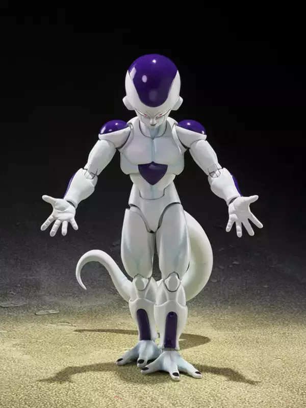 「「ドラゴンボールZ」フリーザ 第四形態が可動フィギュアに！表情パーツを変えて劇中の激闘も再現できる、美麗造形に注目！」の画像