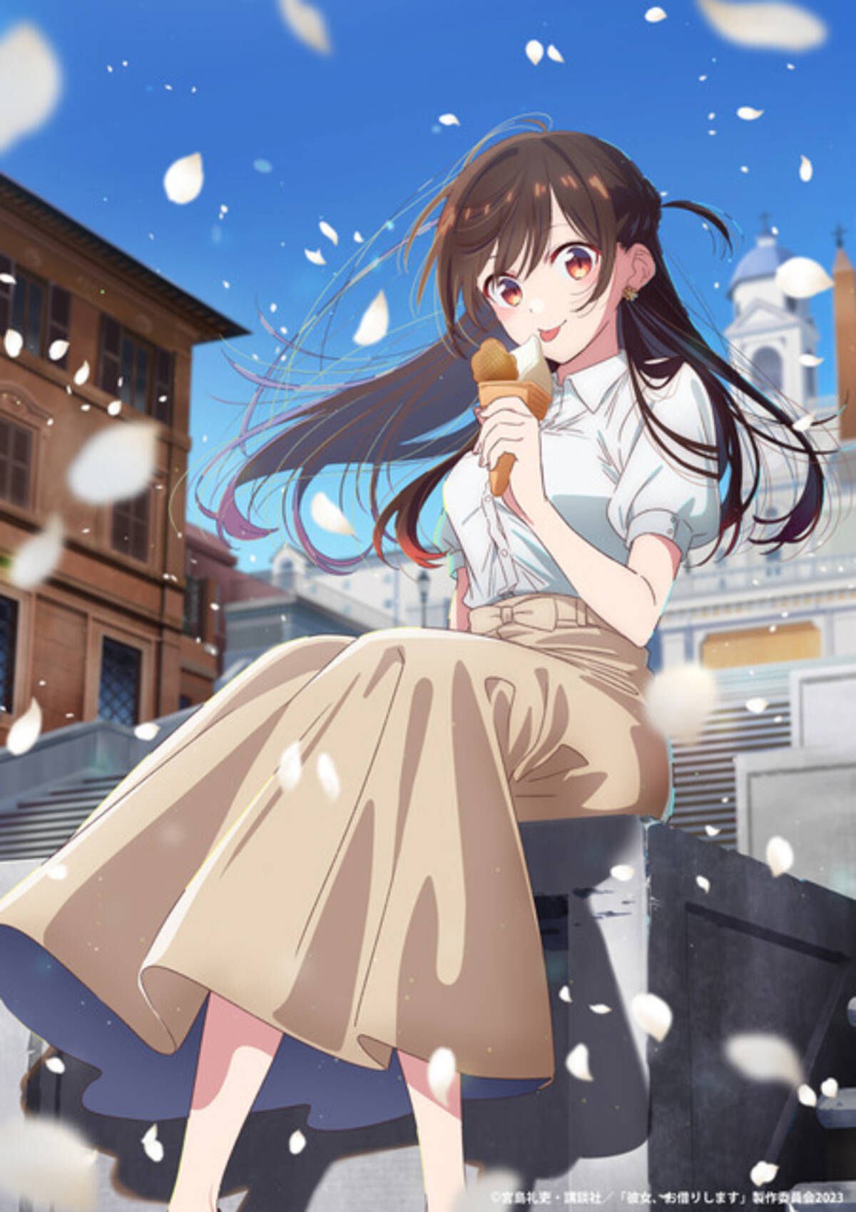 かのかり」千鶴の“舌ペロ”が可愛いデート姿公開！雨宮天、3期は「千鶴 