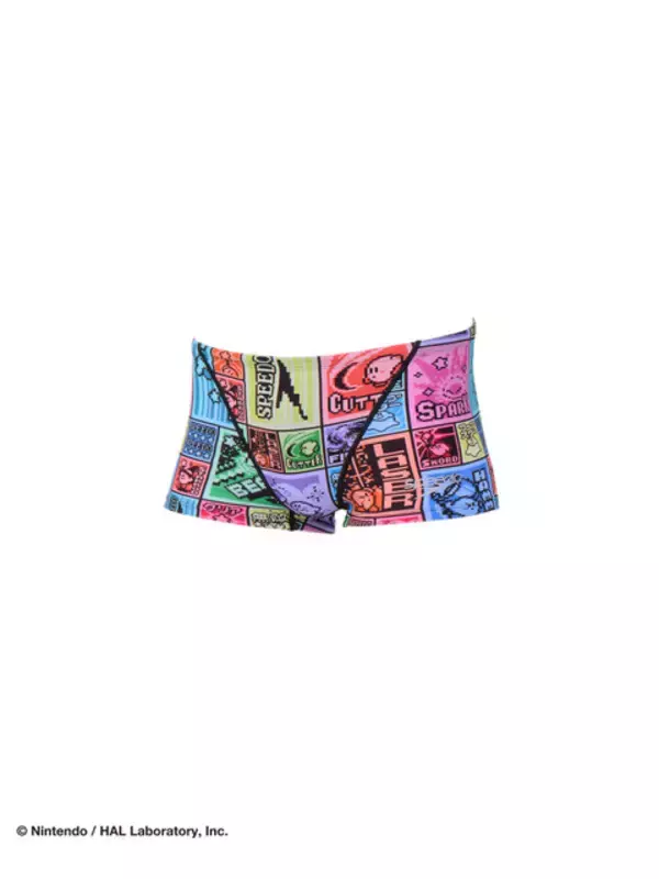 「「星のカービィ」レトロゲームな柄がおしゃれ～♪ 大人も子供も楽しめる！水着やスイムキャップなど登場」の画像