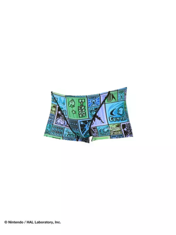 「「星のカービィ」レトロゲームな柄がおしゃれ～♪ 大人も子供も楽しめる！水着やスイムキャップなど登場」の画像