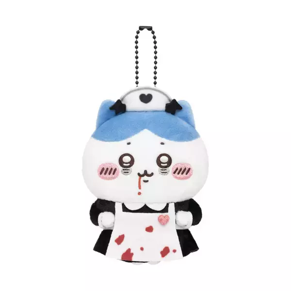 「ちいかわ＆ハチワレが血みどろナースに!?「ちいかわ」ハロウィン仮装マスコット登場【受注予約受付中】」の画像