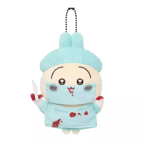 「ちいかわ＆ハチワレが血みどろナースに!?「ちいかわ」ハロウィン仮装マスコット登場【受注予約受付中】」の画像