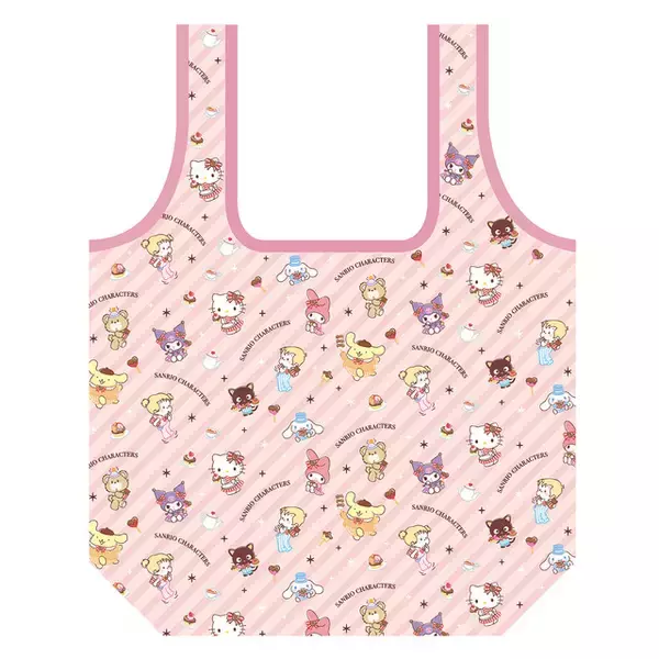 「ポムポムプリンのポーチ、キティやマイメロのおっきなぬいぐるみが登場♪ サンリオグッズ1,000点以上集結「HELLO KITTY’S SWEETS MARKET」京都で開催」の画像