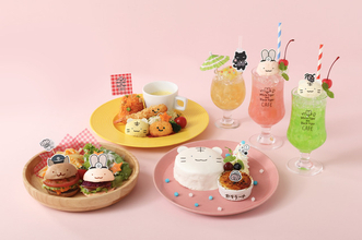「ホワイトタイガーとブラックタイガー」コラボカフェ開催♪ “軽いやけどですね”サンデーほかかわいくてクスっと笑えるメニュー＆グッズが登場
