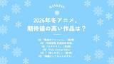 「2026年冬アニメ、期待値の高い作品は？ 3位「メダリスト」、2位「呪術廻戦」、1位「葬送のフリーレン」！ 人気続編の群雄割拠を制す!!」の画像2
