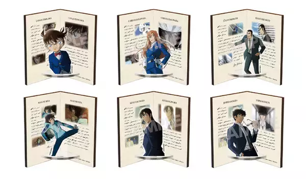 「コナン」赤井、安室や千速、重悟に松田も颯爽ラインナップ☆ まるで“とび出る絵!?”なアクリル＆ウッドスタンド登場