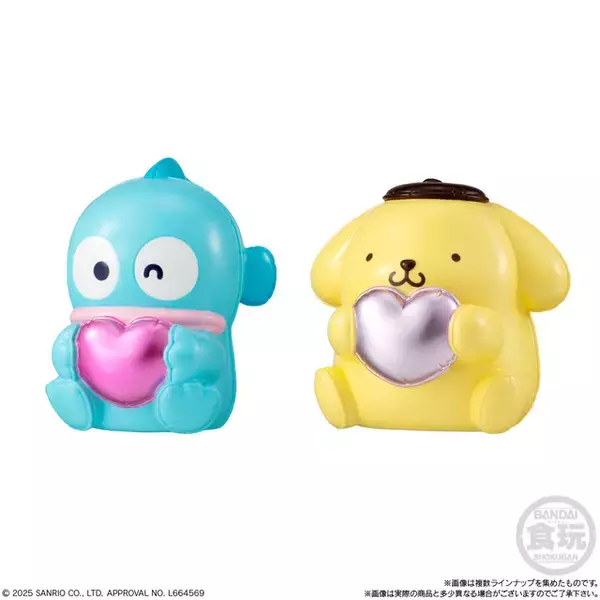 ぷっくりツヤがかわいい♪「ハローキティ」「シナモロール」ら サンリオキャラクターズが“風船”みたいなソフビフィギュアに