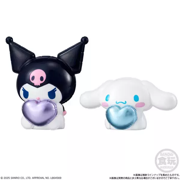 「ぷっくりツヤがかわいい♪「ハローキティ」「シナモロール」ら サンリオキャラクターズが“風船”みたいなソフビフィギュアに」の画像