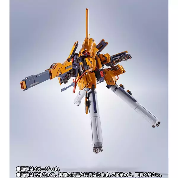 「「試作アッシマーTR-3［キハール］宇宙仕様」が立体化！ 爆発的な加速力を発揮するMA形態への変形も可能」の画像