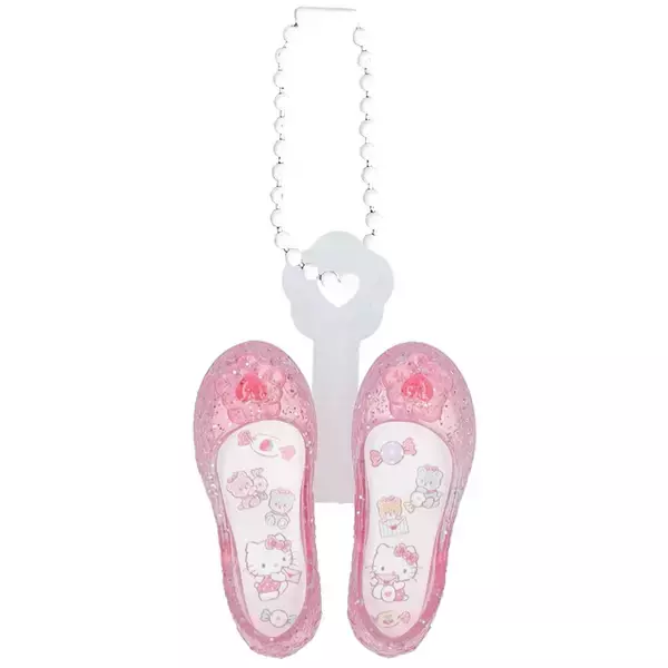 「子供の頃、欲しかった…！キラキラ☆サンダルがミニチュアに♪ 全国のカプセルトイに登場」の画像