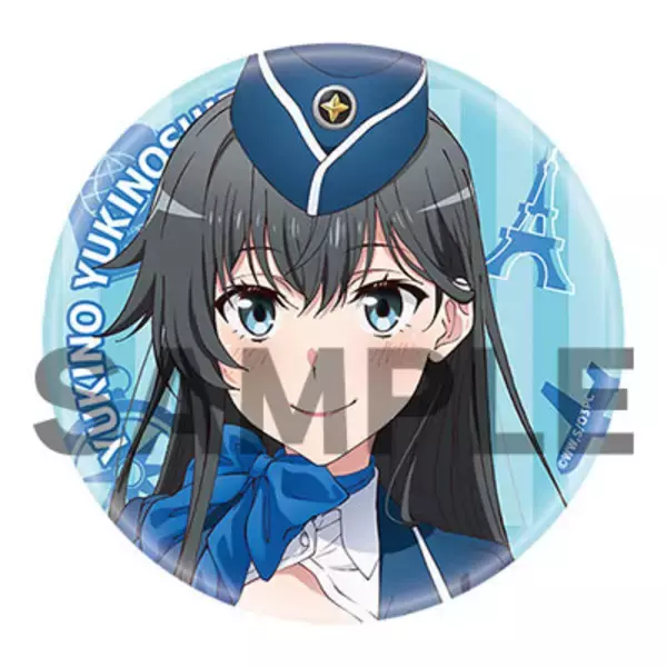 「ヘソ出しルックにドキドキ☆「俺ガイル」雪乃、結衣、いろは、小町がCA風コス衣装で登場♪」の画像