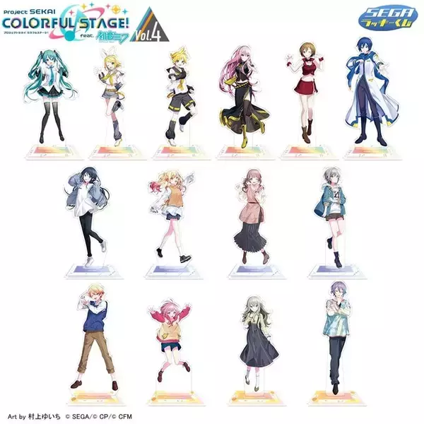 「「プロセカ」“私服”姿を描き下ろし♪ マスコットやクッション、アクスタなどハズレ無し！  “セガ ラッキーくじ”第4弾・第5弾が発売」の画像