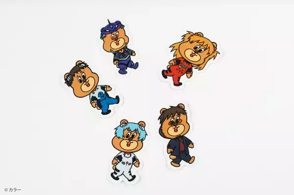 「「エヴァ」30周年フェスに福岡発の人気ドーナツ店が出店！シンジやアスカに扮したサトーくんステッカーも」の画像