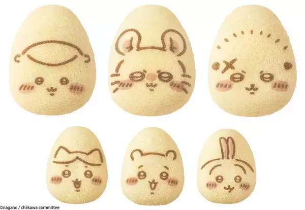 「“むちゃうまコラボ”「ちいかわ」×「東京ばな奈」新バナナプリンケーキが大阪に初上陸…くりまんじゅう、モモンガ、ラッコが仲間入り」の画像