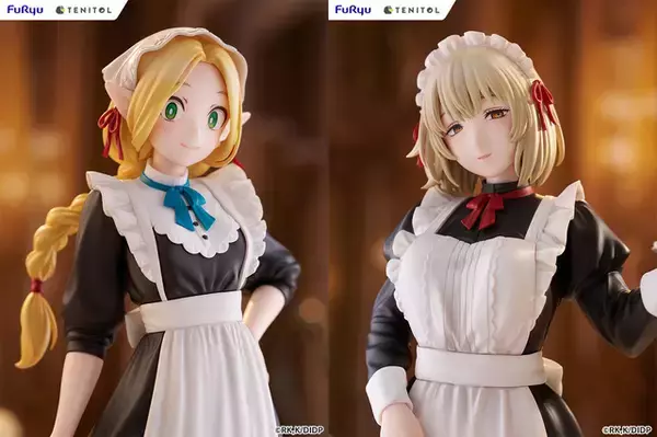 「「ダンジョン飯」マルシル＆ファリンがメイドさんに!? お部屋にお迎えすれば、たちまちクラシカルな雰囲気に早変わり！」の画像