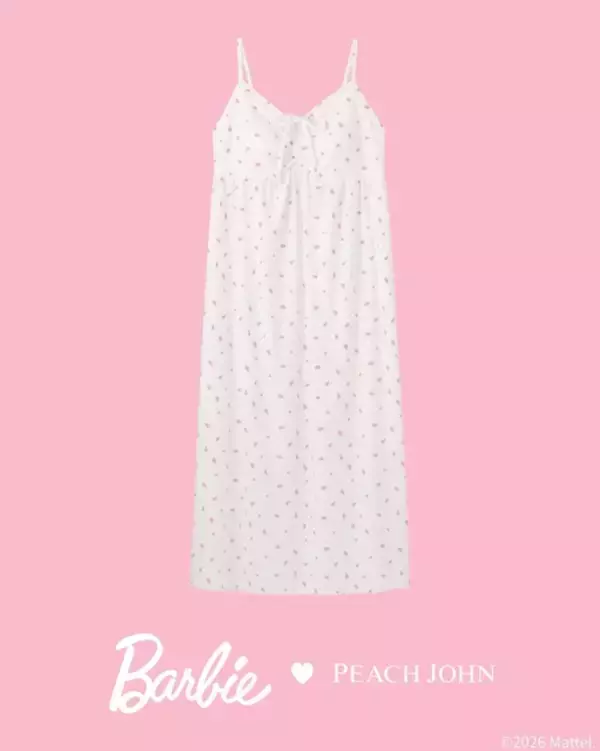 「女の子の夢が詰まってる…♪ 「バービー」とPEACH JOHNがコラボしたファッションアイテムが新登場！」の画像