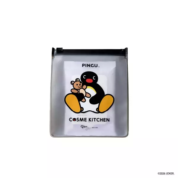 「ピングーがCosme Kitchenと初コラボ！人気商品がキュートなピングーデザインに♪もふもふかわいいポーチなども登場」の画像