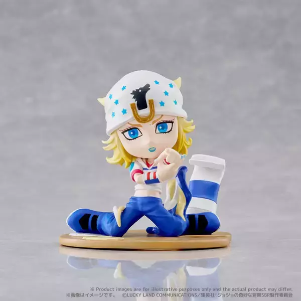 「「スティール・ボール・ラン ジョジョの奇妙な冒険」ジョニィ、ジャイロ、ディエゴがデフォルメフィギュアに！「PalVerse Palé.」登場☆」の画像