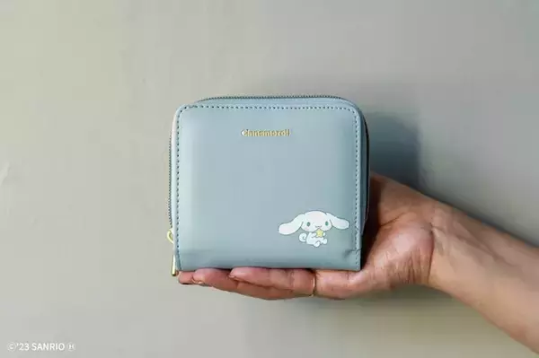 「「サンリオ」パステルカラーがかわいい♪ シナモロールが二つ折りの財布になって登場！」の画像