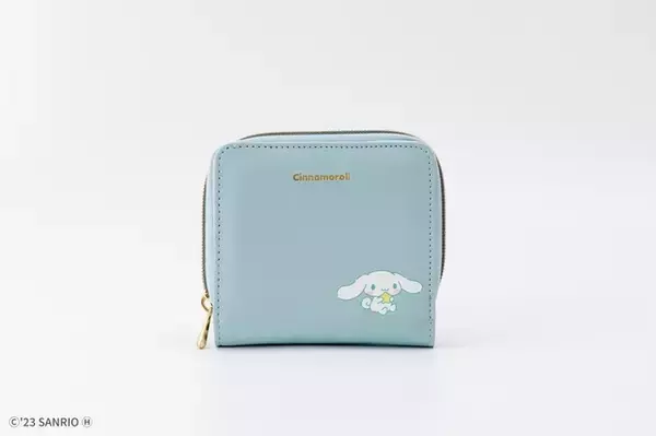「「サンリオ」パステルカラーがかわいい♪ シナモロールが二つ折りの財布になって登場！」の画像