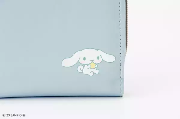 「「サンリオ」パステルカラーがかわいい♪ シナモロールが二つ折りの財布になって登場！」の画像