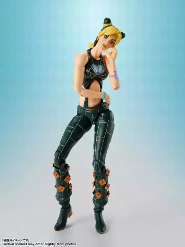 「“決着ゥゥーーーッ!!”「ジョジョの奇妙な冒険」空条徐倫がS.H.Figuarts化！ ストーン・フリーの能力を発動させるシーンをワイヤーパーツで再現!?」の画像