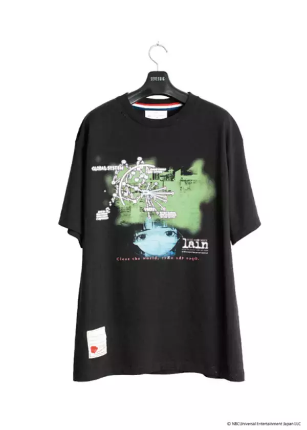 「“lainを好きになりましょう”「serial experiments lain」×SEVESKIG！ コラボアイテム＆全13話特別上映、POPUPエキシビションが9月開催」の画像