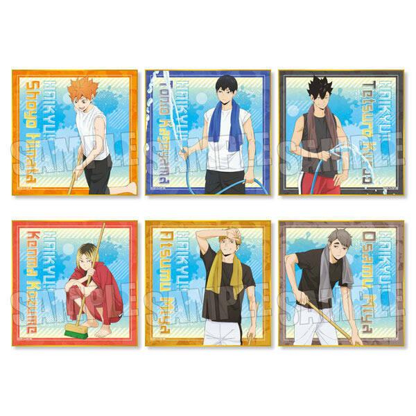 ハイキュー 日向 影山らとプール掃除 清涼感たっぷりなアクキーなどグッズ登場 22年7月31日 エキサイトニュース