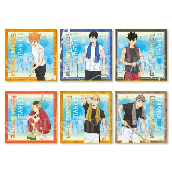 「「ハイキュー!!」日向＆影山らとプール掃除♪ 清涼感たっぷりなアクキーなどグッズ登場」の画像