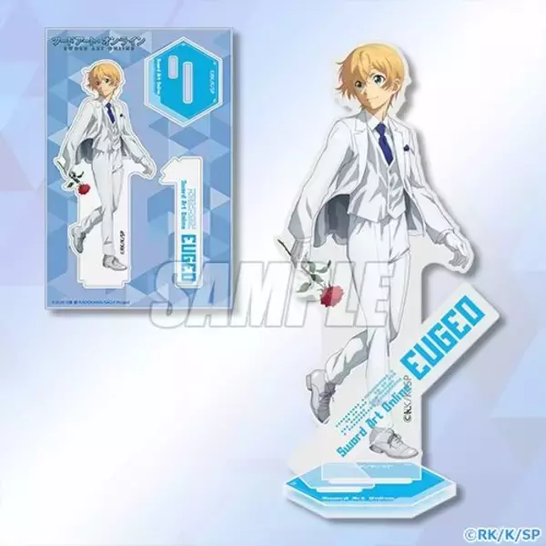 「「SAO」ユージオの誕生日は4月10日は♪ 白と黒のスーツでイケてる青年に！描き下ろしグッズが当たるくじ登場」の画像