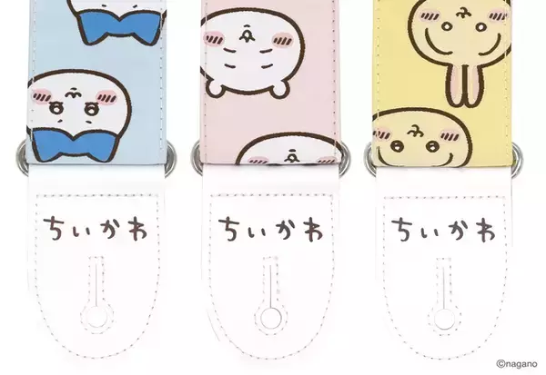 「「ちいかわ」ハチワレ、うさぎ達のおかおをドドンとデザイン♪ ストラップ登場」の画像