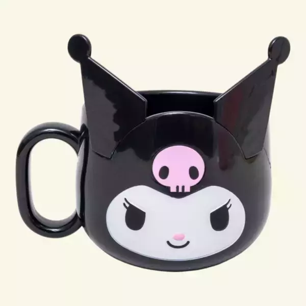 「「サンリオ」クロミやキティの存在感抜群♪ キュートなデザインのダイカットマグコップが登場」の画像