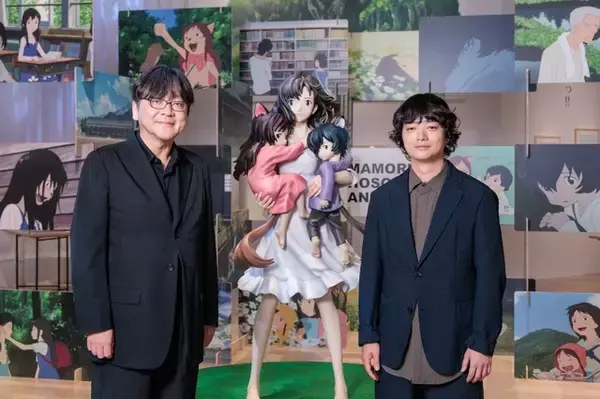 「細田守の原点/展」オープニングイベントに細田守監督と俳優・染谷将太が登場！ 細田監督「展覧会をきっかけに初めて原点を振り返りました」