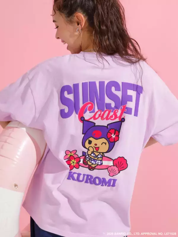 「「サンリオ」キティやクロミと“日焼け水着”で夏満喫☆ アパレル＆バッグが新登場【RODEO CROWNS WIDE BOWL】」の画像
