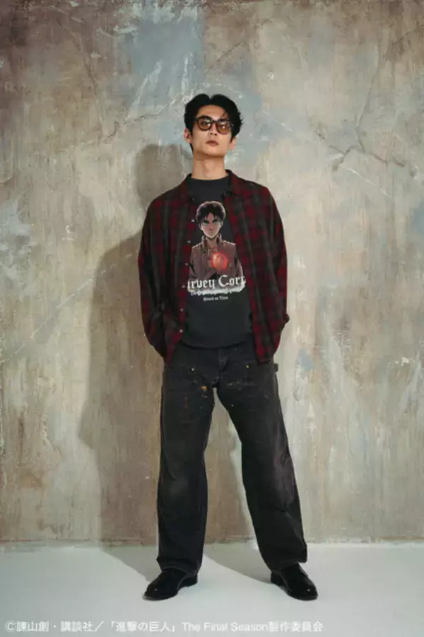 「「進撃の巨人」無垢の巨人の捕食シーンがTシャツに…!? エレンやリヴァイのかっこいいTシャツ、ド迫力の巨人が描かれたTシャツ（全6種）登場」の画像