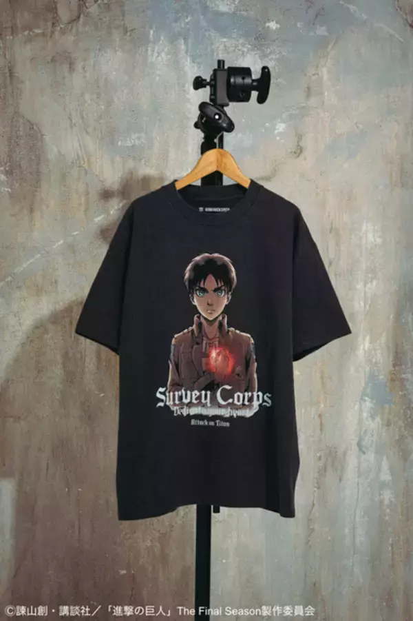 「「進撃の巨人」無垢の巨人の捕食シーンがTシャツに…!? エレンやリヴァイのかっこいいTシャツ、ド迫力の巨人が描かれたTシャツ（全6種）登場」の画像