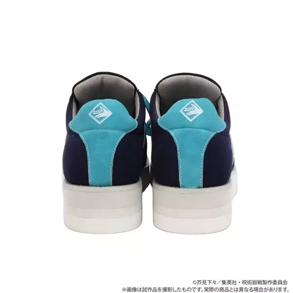 「「呪術廻戦」虎杖悠仁、伏黒恵、釘崎野薔薇、五条悟をイメージしたスニーカー登場！ 制服をベースにキャラモチーフをデザイン」の画像